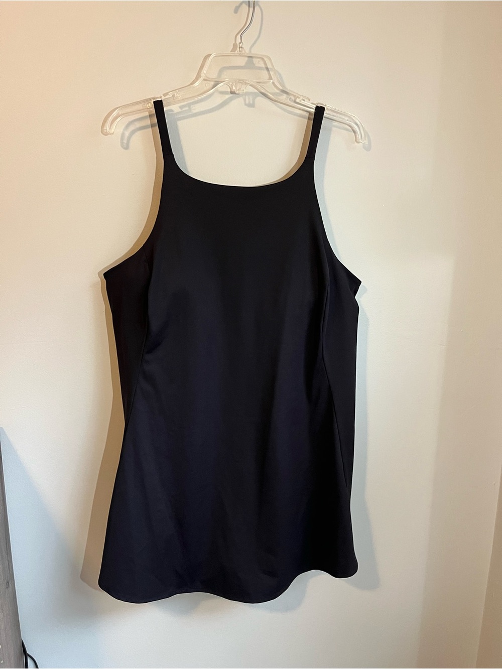 OLD NAVY PowerSoft Black Athletic Dress with Shorts